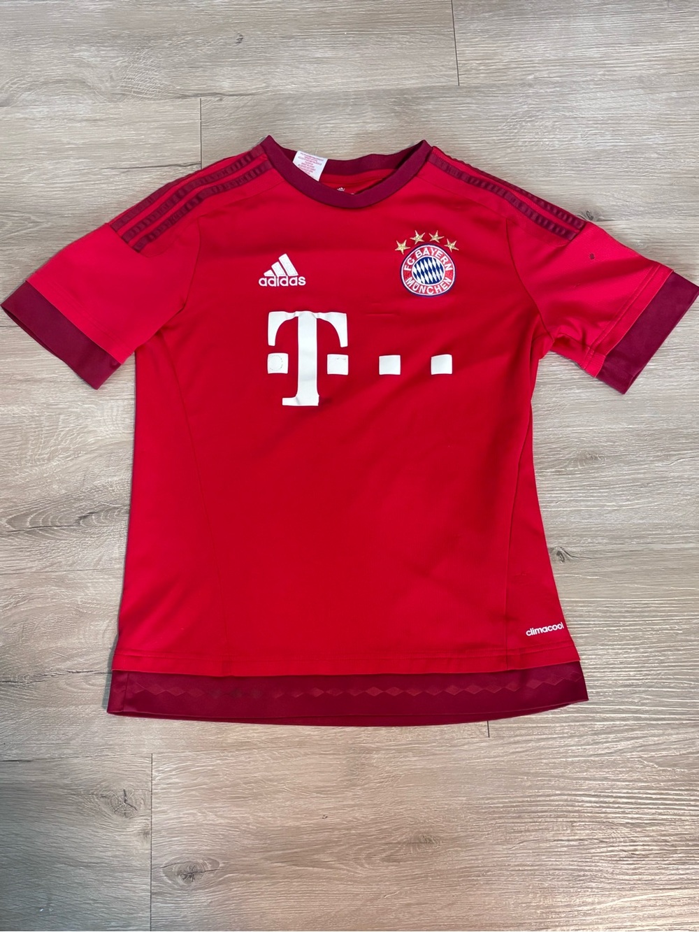 Bayern Munich Home Football Jersey 2015 2016 |  Lewandowski | #9